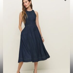 Pippa Denim Midi Dress